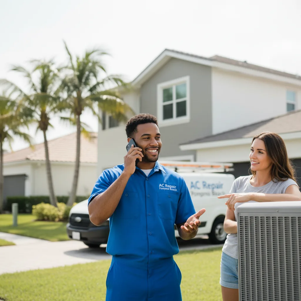 AC Repair Pompano Beach customer support in Southbridge